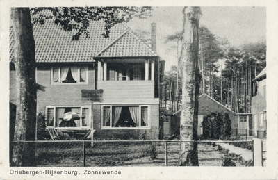 604160 Gezicht op het christelijke vakantiehuis voor meisjes Zonnewende (Arnhemsebovenweg) te Driebergen-Rijsenburg.